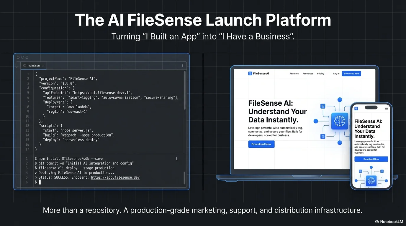 Homepage hero with video explainer and download CTA