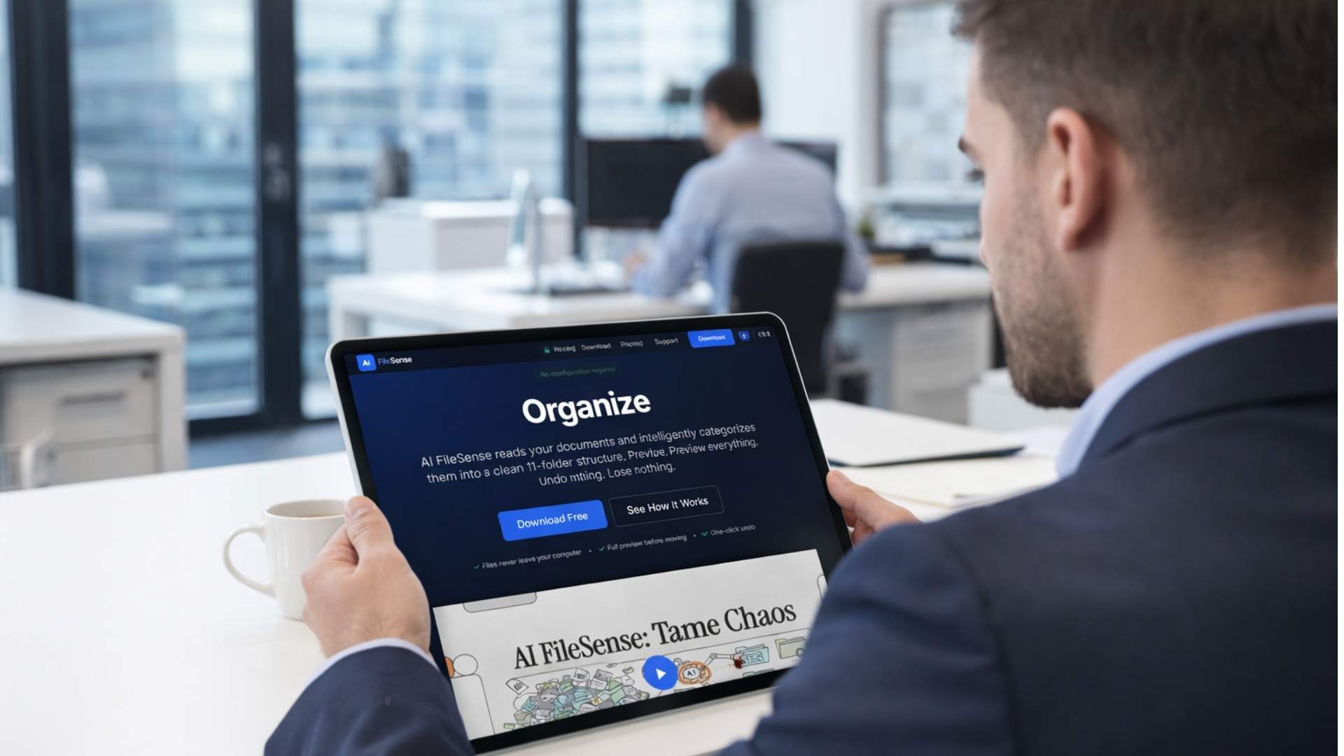 AI FileSense Website