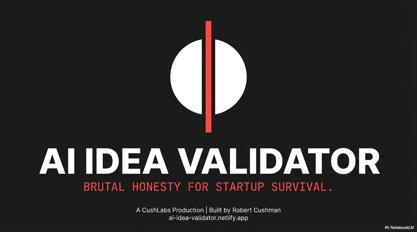 AI Idea Validator — Brutal honesty for founders who want the truth before they build