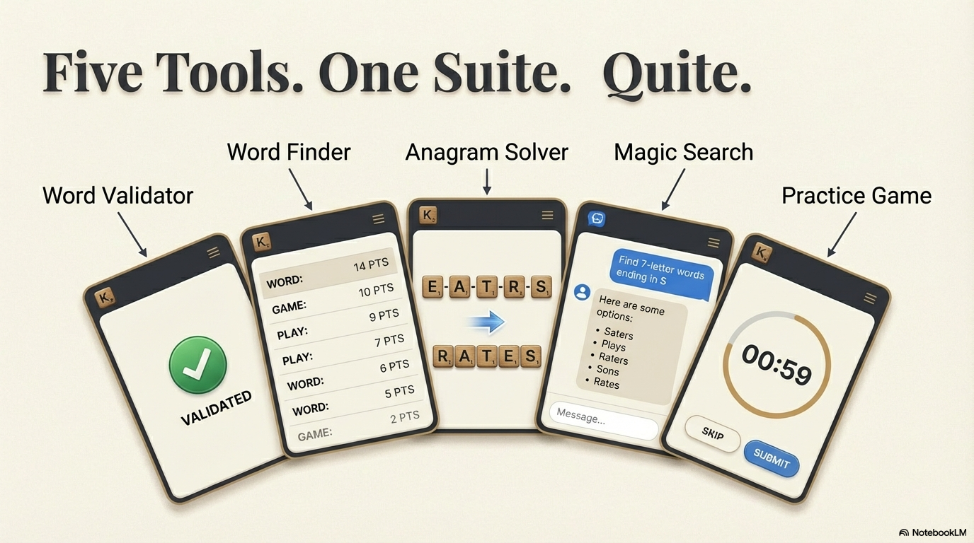 AI Scrabble Practice