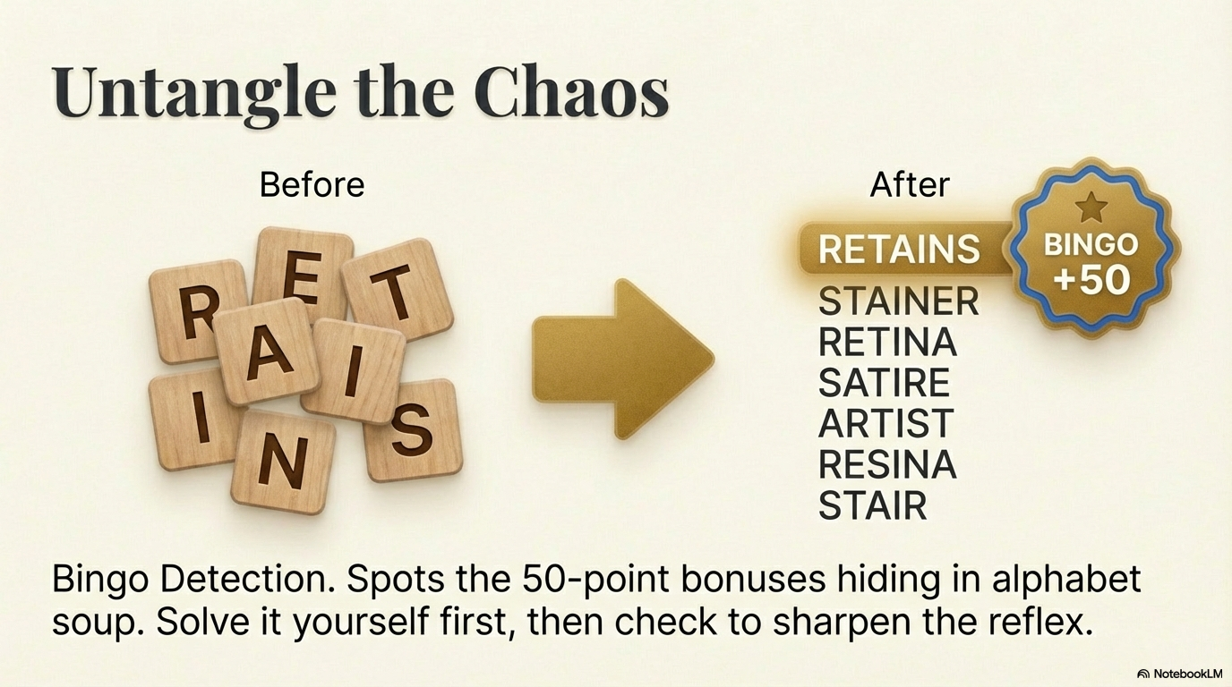 AI Scrabble Practice