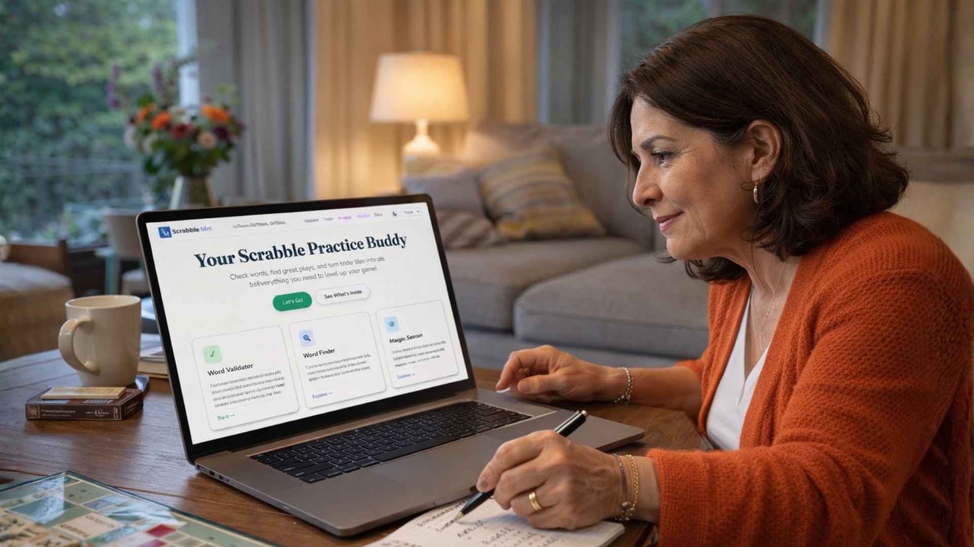 AI Scrabble Practice