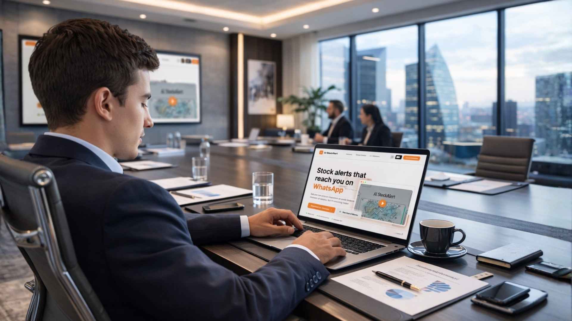 AI StockAlert Website