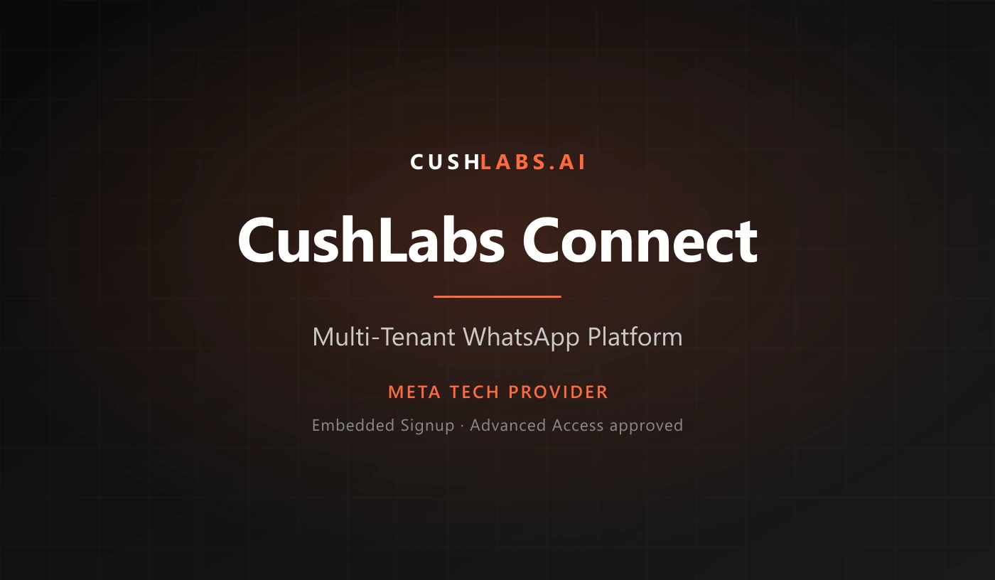 CushLabs Connect — Multi-Tenant WhatsApp Platform