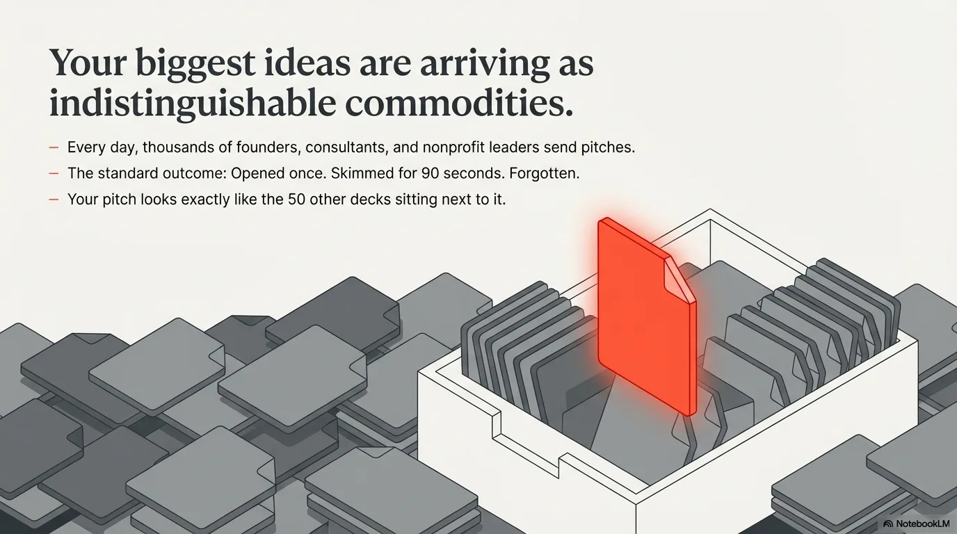 Hero section with animated headline and cinematic typography