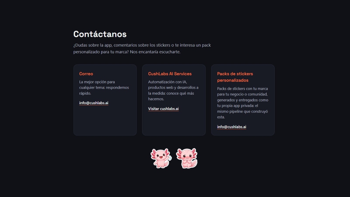 Spanish (es-MX) contact page — 'Contáctanos', demonstrating the site's full bilingual build