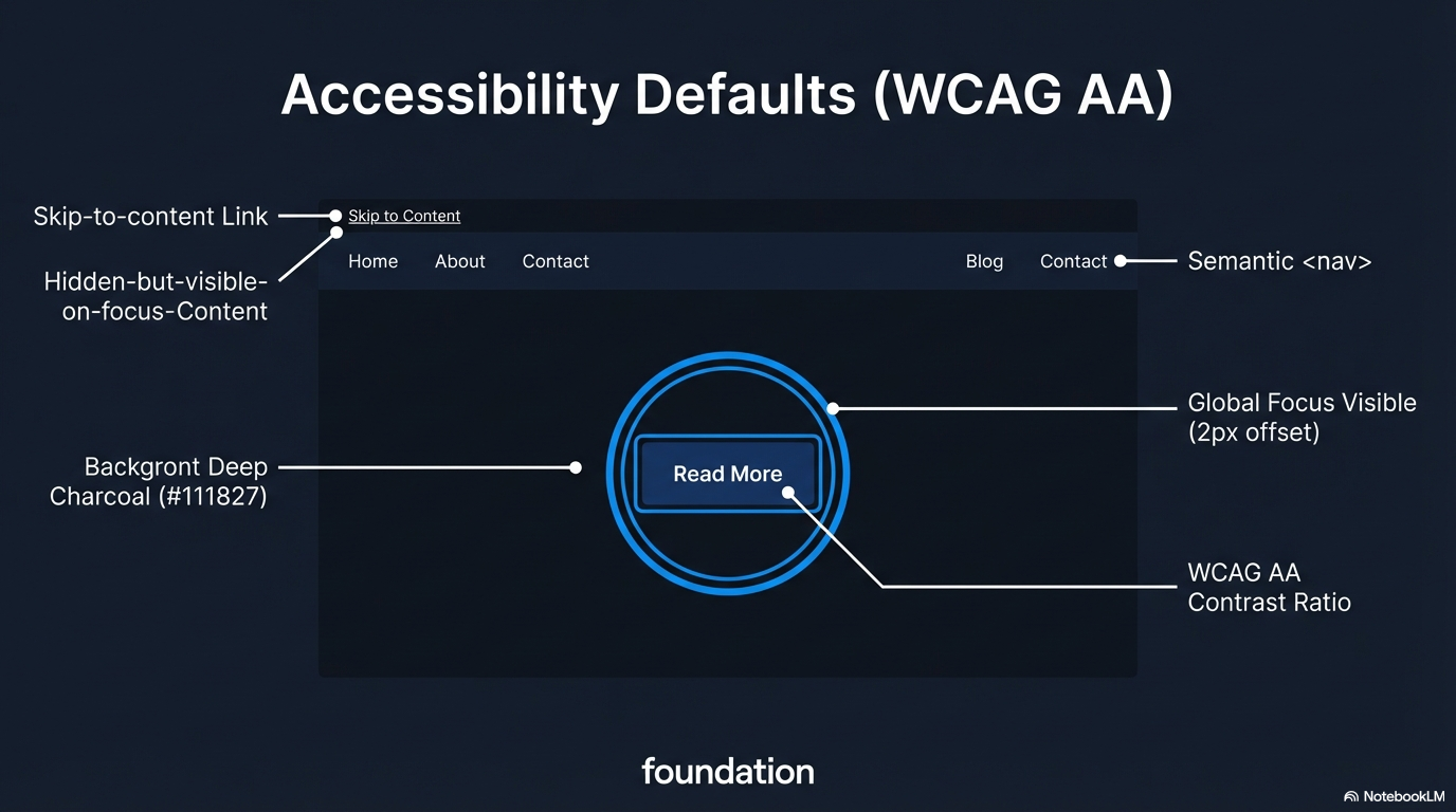TypeScript Strict Mode — no implicit any, typed props and returns on every component