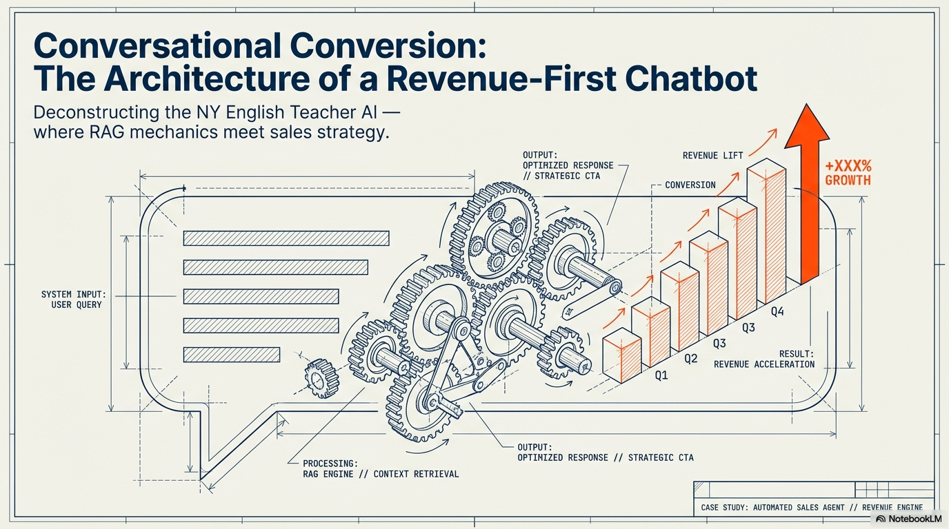 Conversational Conversion — The Architecture of a Revenue-First Chatbot